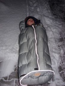 Eine lange Schlittenfahrt