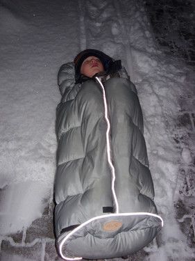 Eine lange Schlittenfahrt