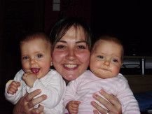 Amanda,Mama Wendy u.Samantha