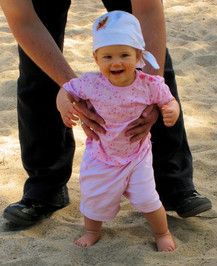 Mein erster Sommer, meine ersten Schritte