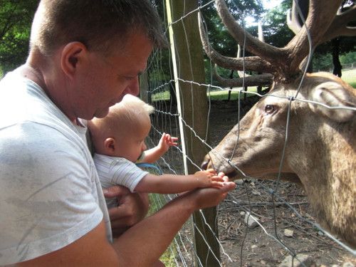 Papa und ich im Zoo