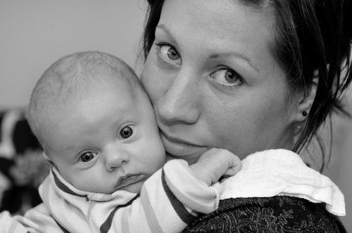 Zoe und Mama