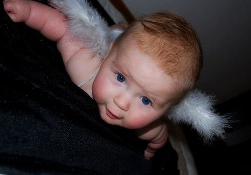 Unser kleiner Weihnachtsengel: Er ist schon das schönste uns beste Geschenk das man uns hätte machen können ;)