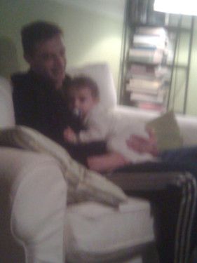 Papa ist sooo gemütlich