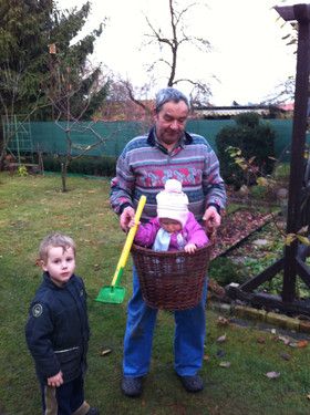 Meine Sonne beim Toben im Garten :-)