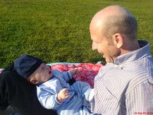 Gemeinsam haben wir Spass im Park