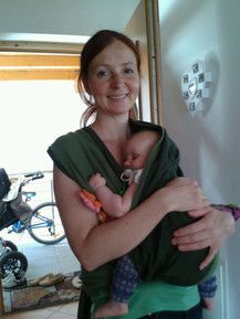 Mein erster Trageversuch! Ich liebe es.