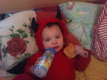 kleiner teufel oskar... man kann ja nicht immer ein engel sein!