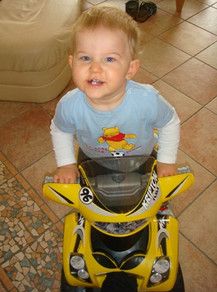 ...endlich kann ich alleine fahren!!!