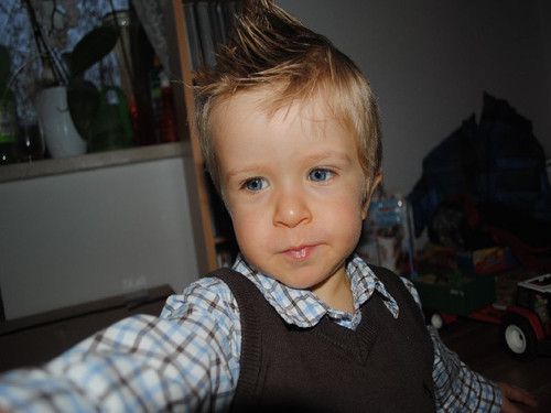 Unser süßer Leon an seinem Geburtstag