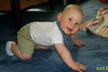 erste Krabbelversuche