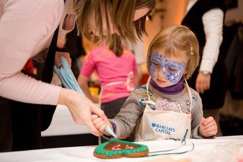 In der Weihnachtsbäckerei