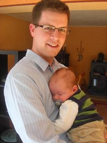 Jonas und Papa Marco