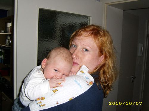 Collin und Mama