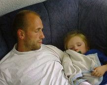 Sophie und ihr Papa.....so sind am liebsten!!!