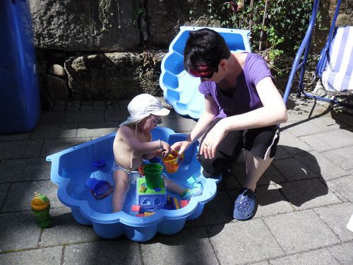 Juhu darf wieder planschen 