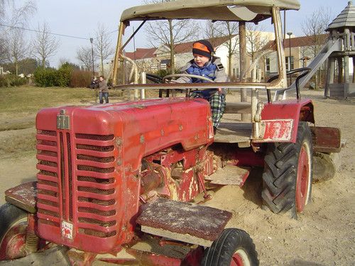 Richard bei der Ernte
