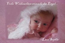 Himmlische Grüße von dem neuen Erdenbürger