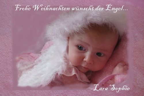 Himmlische Grüße von dem neuen Erdenbürger