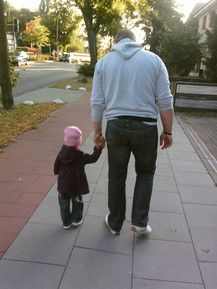 Amelie und Papa