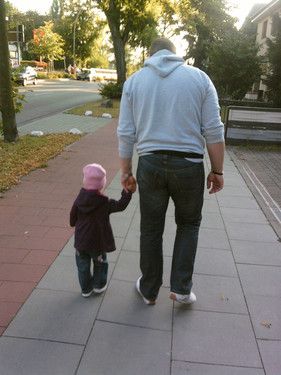Amelie und Papa