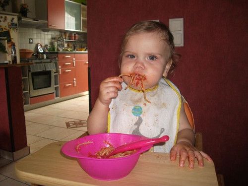 Oooh Nuuudeln mit Tomaten-Sooooße