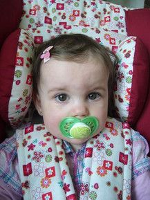 Nele ist schon fertig für den Osterurlaub