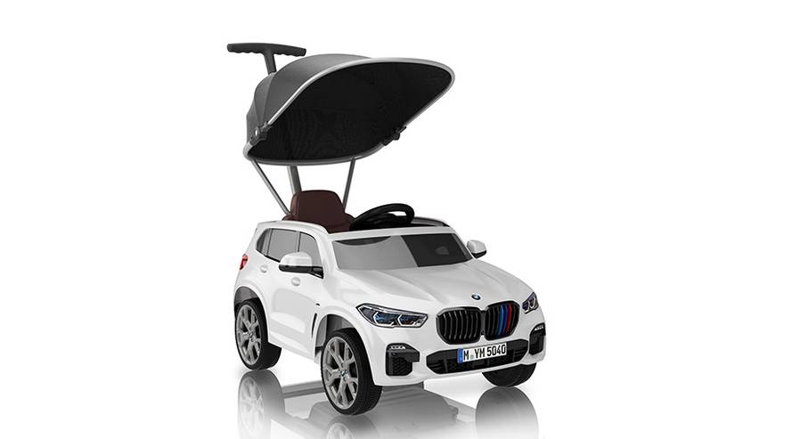 ROLLPLAY BMW X5M Push Car - Voiture à Pousser Pour Enfants - Blanc - Modèle Miniature Réaliste