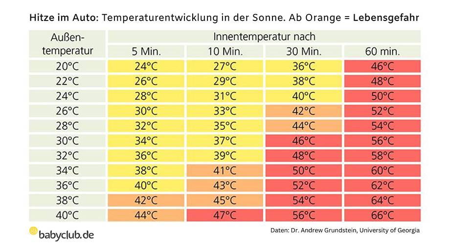 Hitzetod im Auto 