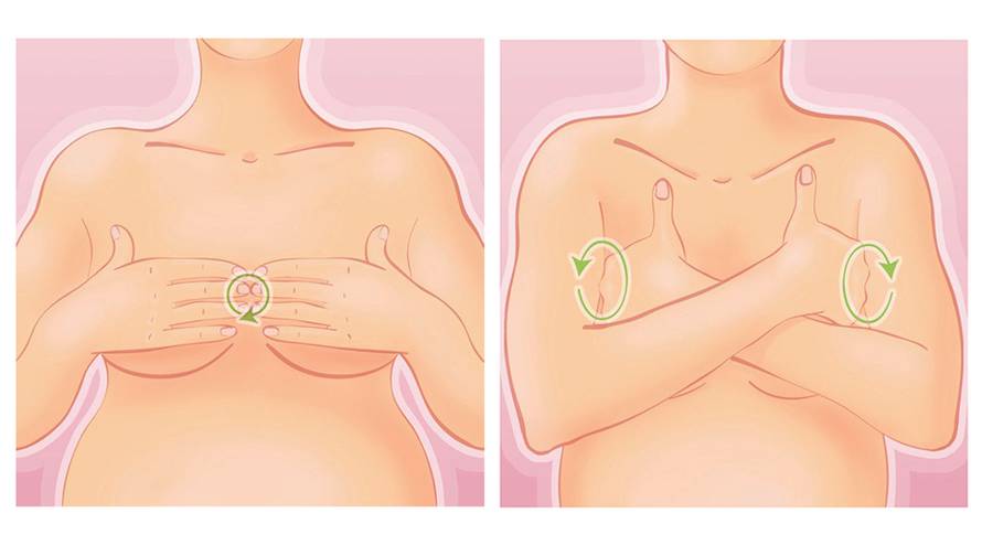 Bröstmassage