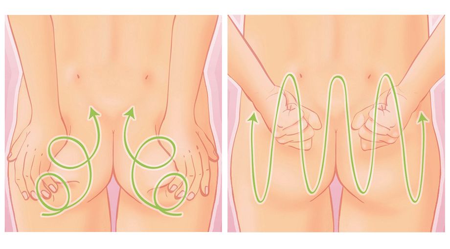 Pomassage gegen Dehnungsstreifen